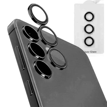 Folie Camere pentru Samsung Galaxy S24, AutoAlign, Lens KIT - Negru