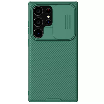 Husa Nillkin pentru Samsung S24 Ultra, CamShield Pro, TPU - Verde inchis