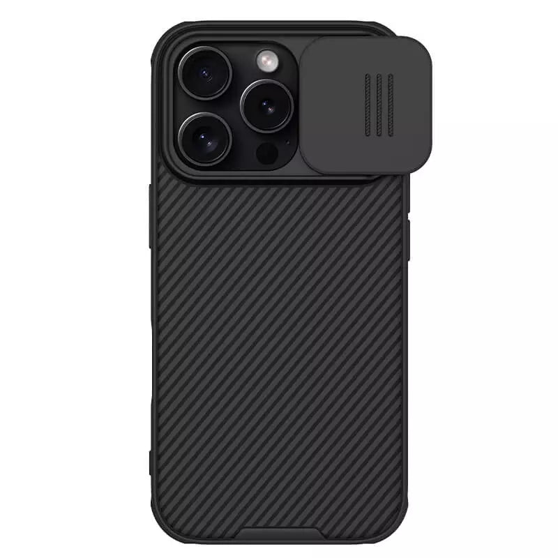 Husa Nillkin, pentru iPhone 16 Pro, CamShield Pro, TPU, Black