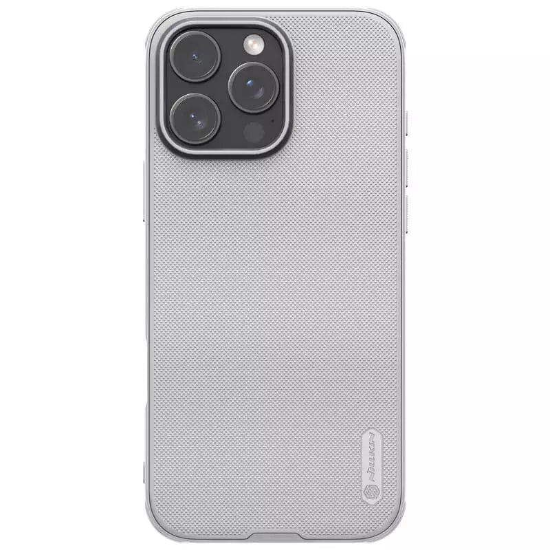 Husa Nillkin pentru iPhone 16 Pro Max, Frosted Series, PVC - Gri