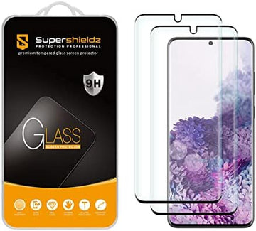 Folie MX TempeRed Glass pentru Samsung Galaxy S20 Plus Clear - Rama Neagra