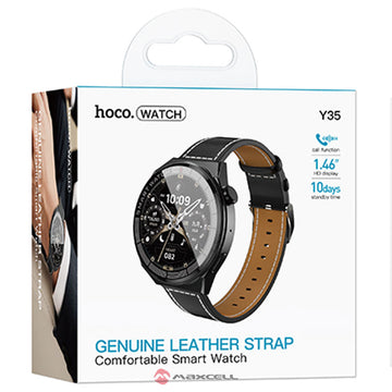 Ceas SmartWatch Hoco Y35, TFT 1.7', BT 5.3, Sportive - Negru