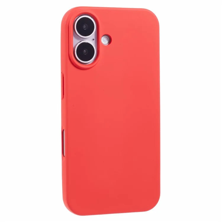 Husa Soft - iPhone 16 Plus, MicroFiber, TPU, Pure Red