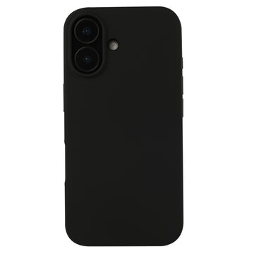 Husa X-Level Thin pentru iPhone 16, MicroFiber - Negru