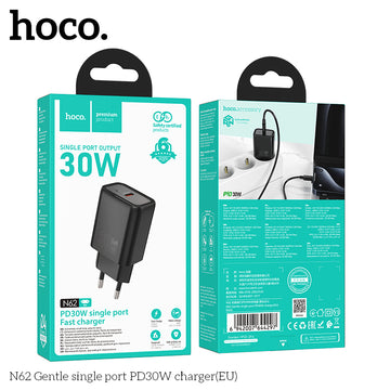 Incarcator Hoco N62 Retea, 30W - Negru