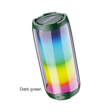 Boxa Portabila Kaku KSC-611, BT 5.0, Colorful Light, 10W, TWS - Verde