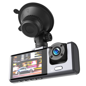 Camera Video Auto XO XJ03, Dual, Fata+Spate, HD 1080 - Negru