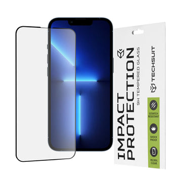 Folie 99H iPhone 13 Pro Max 3D Full Glass - Neagra
