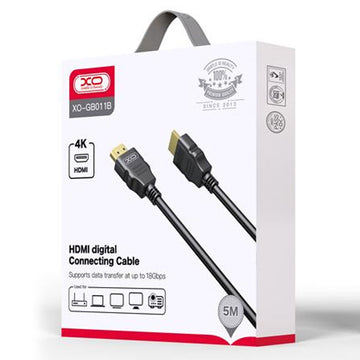 Cablu Audio si Video, HDMI la HDMI, HD 4K, 5m, Negru