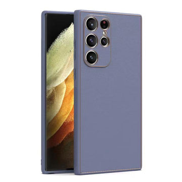 Husa Yolo pentru Samsung S23 Plus, Piele ecologica, TPU Edge - Lila