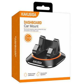Suport Auto Kaku KSC-1553, tip Stand, Rotativ, Montaj Bord/Parbriz - Negru