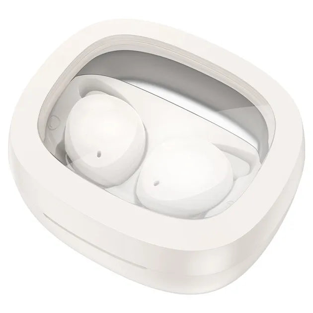 Casti Wireless Hoco EW65, Ear Buds, BT 5.3, 180h StandBy, Noise Cancelling, 500mAh - Alb