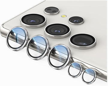 Folie pentru Samsung S26/S26 plus, Lens Cover, AutoAlign KiT - Rama argintiu