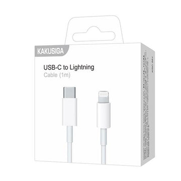 Cablu Date si Incarcare Kaku KSC-981, USB-C la Lightning, PD20W, QC3.0, 1m - Alb