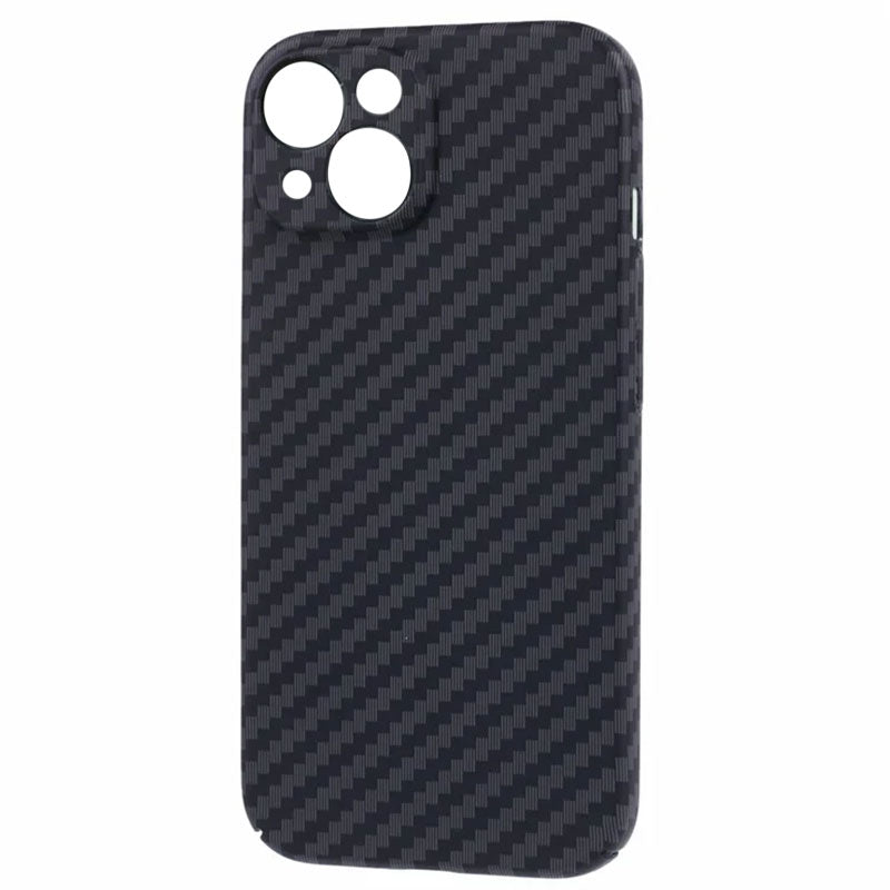 Husa iPefet Carbon - iPhone 11, Kevlar Pattern, Black