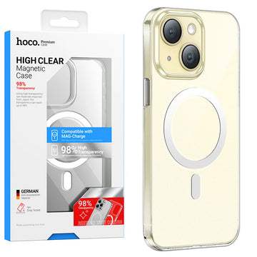 Husa Hoco AS4 pentru iPhone 15, MagSafe, Antidrop, UltraClear
