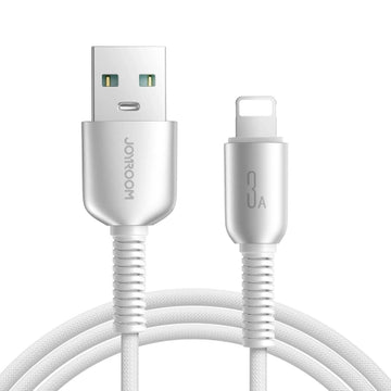Cablu Date si Incarcare Joyroom S-A51, USB la USB-C, 3A, FastCharge, 1.2m - Light gri