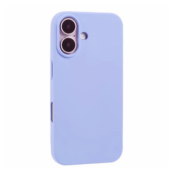 Husa Soft pentru iPhone 16 Plus, MicroFiber, TPU - Lila