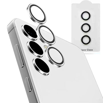 Folie Camere Maxcell pentru Samsung Galaxy S24 Plus AutoAlign Lens KIT - Argintiu