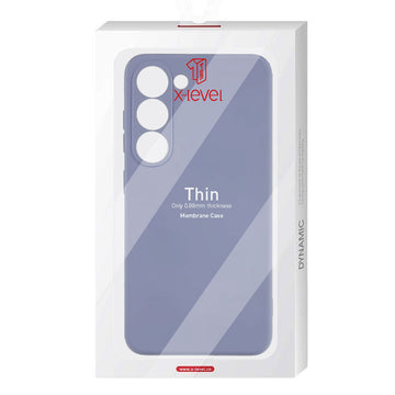 Husa X-Level Thin pentru Samsung A13 5G, MicroFiber - Gri