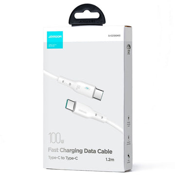 Cablu Date si Incarcare Joyroom S-CC100A13, USB-C, PD100W, QC3.0, 1.2m - Alb