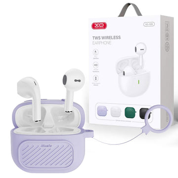 Casti Wireless XO X26, Ear Buds, BT 5.1, 180h StandBy, 300mAh, Husa + Lanyard - Mov