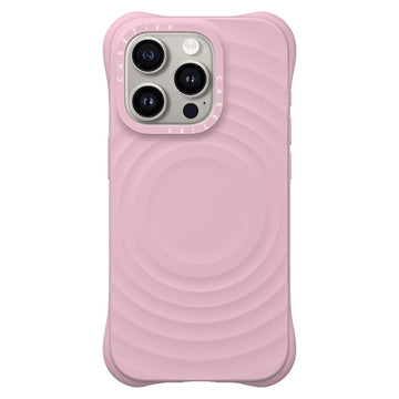 Husa Ripple pentru iPhone 16 Pro, Soft Skin, MagSafe - Roz Pink