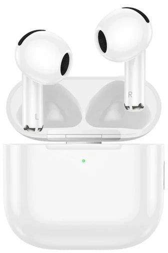 Casti Wireless Hoco EW64, Ear Buds, BT 5.3, 180h StandBy, 300mAh, Slide Tuning - Alb