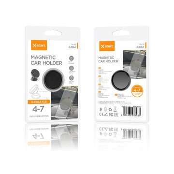 Suport Auto X-Start ZJ064, Montaj Bord/Parbriz, 360°, Flexibil - Negru