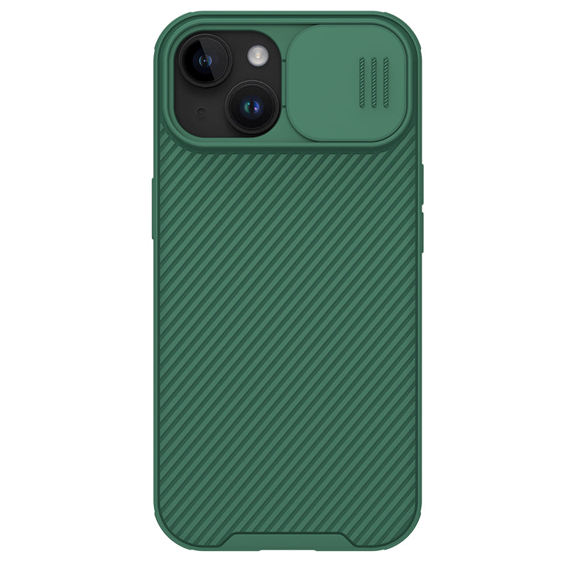 Husa Nillkin, pentru iPhone 15, CamShield Pro, TPU, Deep Green