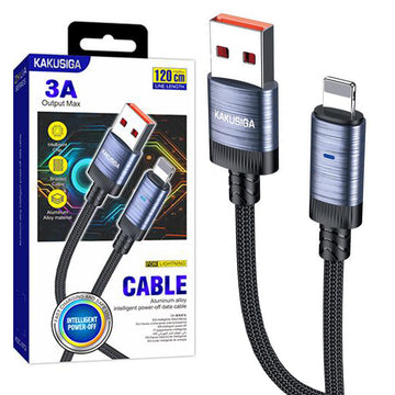 Cablu Date si Incarcare Kaku KSC-972, USB-C la Lightning, PD27W, QC3.0 - Negru