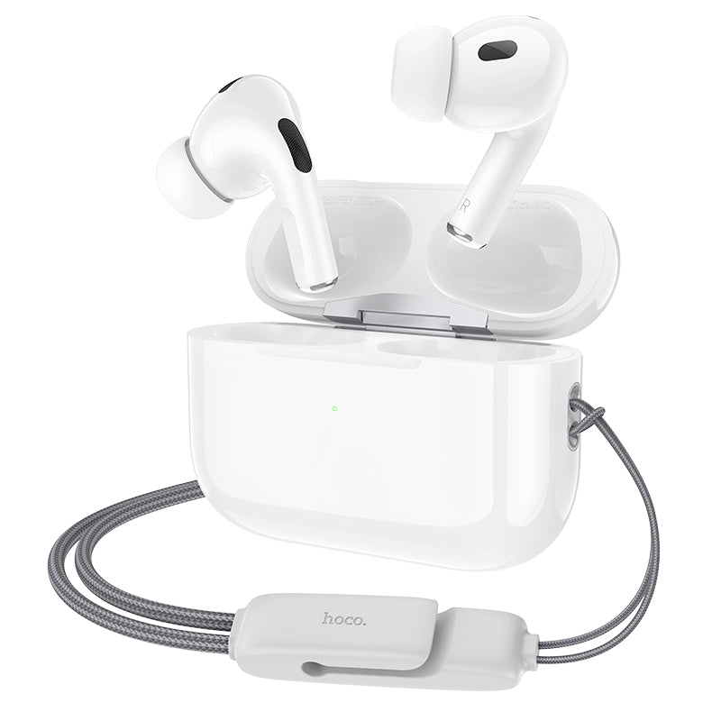 Hoco (EW49) - Casti Wireless, InEar, BT5.3, baterie 30/300mAh, ~4h utilizare, White