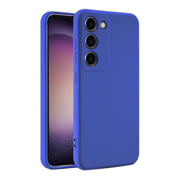Husa Soft pentru Motorola Edge 70, MicroFiber, Soft TPU - Bleumarin