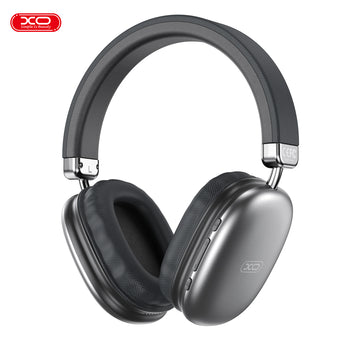 Casti Wireless XO BE45, On-Ear, BT 5.3, 400mAh, Comenzi Functii, Ambinet Light - Negru