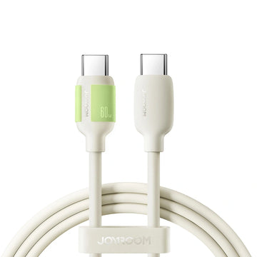 Cablu Date si Incarcare Joyroom S-A53, USB-C, PD60W, FastCharge, 1.2m - Bej