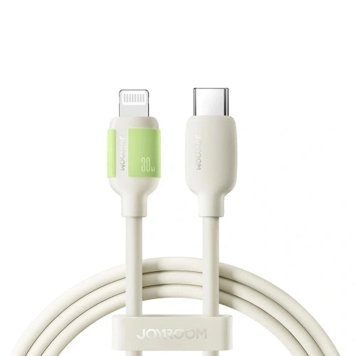 Cablu Date si Incarcare Joyroom S-A53, USB-C la Lightning, PD30W, FastCharge 2m - Bej