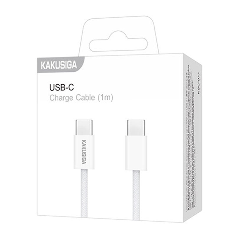 Kaku (KSC-977) - Cablu Date si Incarcare, USB-C, PD60W, QC3.0, 1m, White