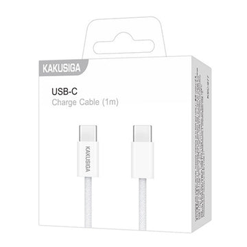Cablu Date si Incarcare Kaku KSC-977, USB-C, PD60W, QC3.0, 1m - Alb