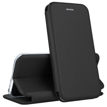 Husa Flip pentru Oppo Reno7 Lite, Magnetic Shell - Negru
