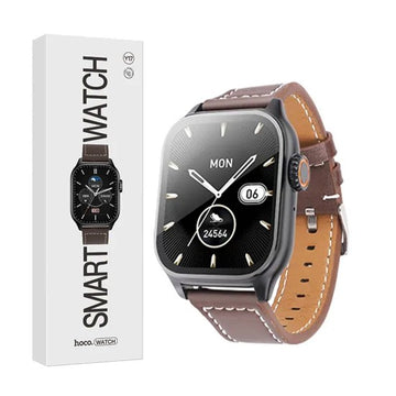 Ceas SmartWatch Hoco Y17, Sport, Call Version, iPhone67 Waterproof, 128MB, BT Dual - Negru