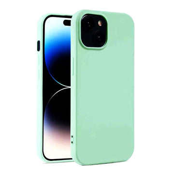 Husa Soft pentru iPhone, Xr, MicroFiber, TPU - Verde menta