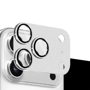 Folie Camere pentru iPhone 17 Pro Max, Camfit, Metalica, Full Cover - Argintiu