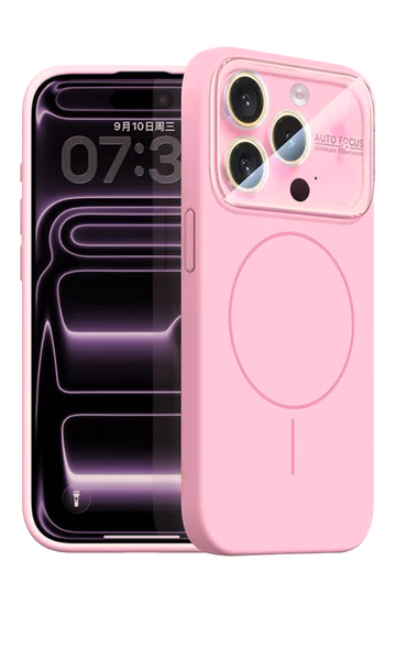 Husa MagConverse pentru iPhone 16 Pro Max, UltraThin, Magnetic FlexiCase - Roz
