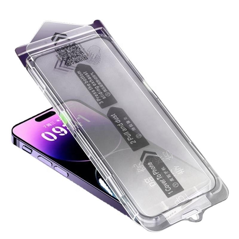 MX - Folie Clear - iPhone 14 Pro, MagicBox Glass, InstantFit, Clear