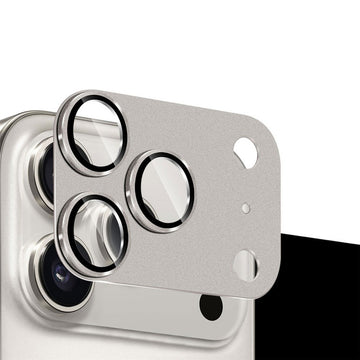 Folie Camere pentru iPhone 17, Camfit, Metalica, Full Cover - Gri