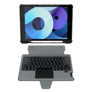 Husa Tableta pentru iPad, Bumper, Combo cu Tastatura Detasabila pentru 10.2 / 10.2 Inch
