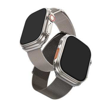 Hoco AS101, Curea Metalica, Inchidere Magnet, 42/44/45/49mm, Milanese Style - Multicolor