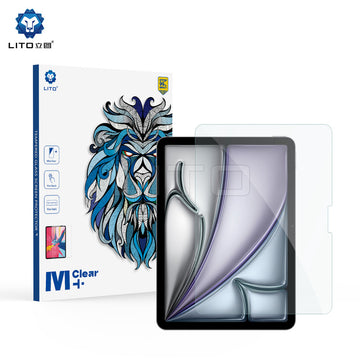 Folie Max Clear pentru iPad Air 11, Flat HD Glass Classic