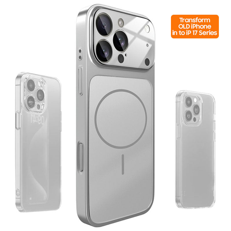 Husa MagLens - iPhone 17 Pro, SlimCase, GlassGuard, Sliver