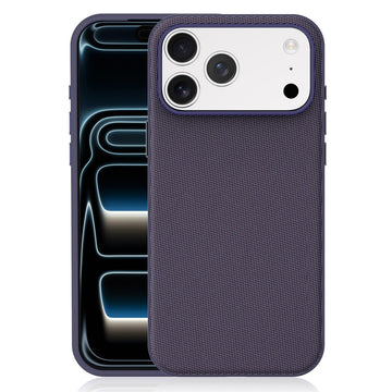 Husa Woven pentru iPhone 18 Pro, MagCase, TechWoven Piele, Soft Craft - Mov